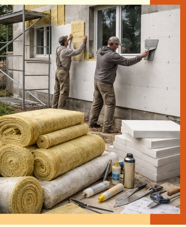 Утепление домов в Сосновоборске под ключ от 4345 руб/м2 | Профессионально — ТепломастерСсб