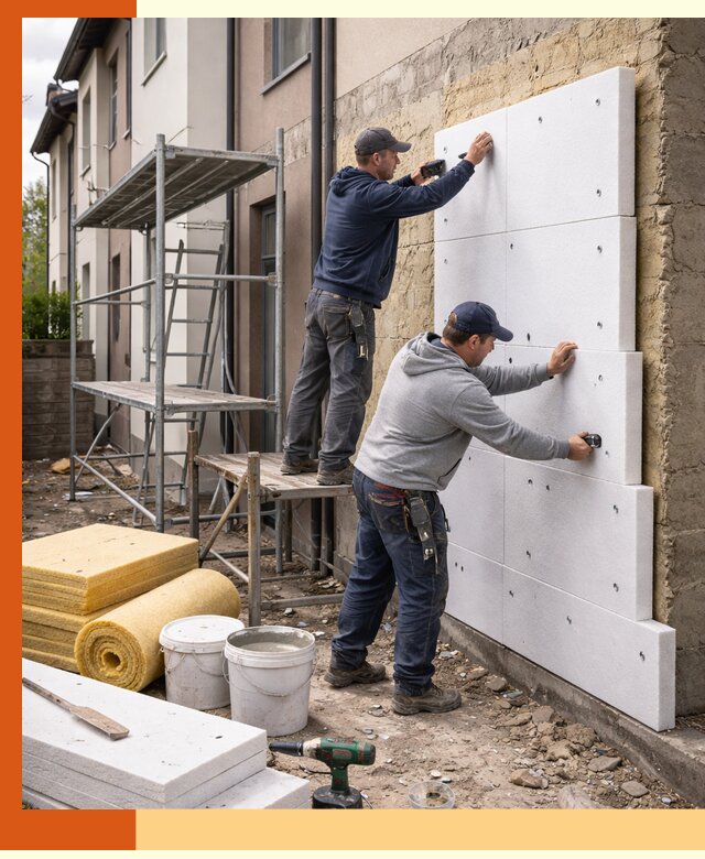 Утепление таунхауса с гарантией комфорта в Сосновоборске