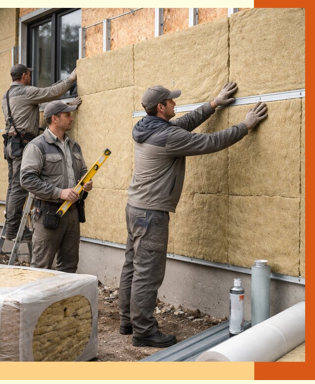 Утепление дома из SIP панелей в Сосновоборске от 6414 руб./м² под ключ | ТепломастерСсб