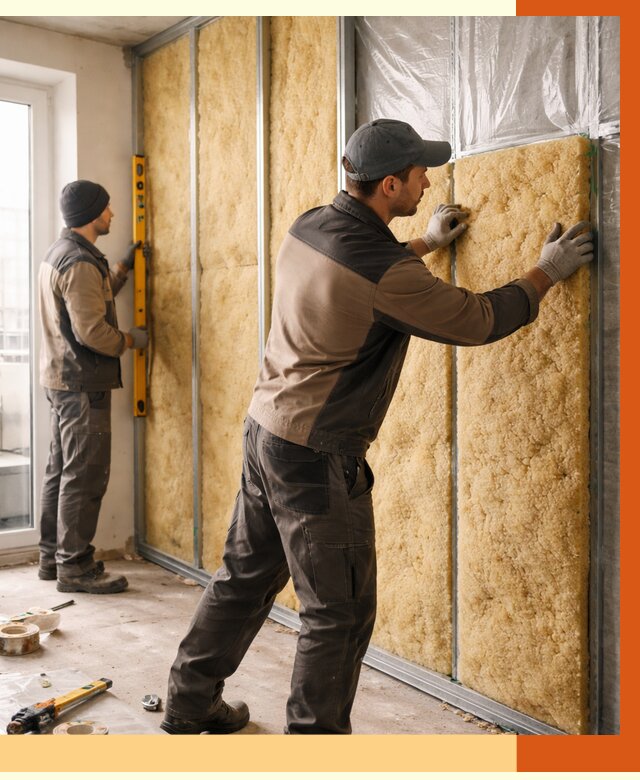 Утепление квартиры изнутри в Сосновоборске от 4500 руб. за м2 | Проф. работы ТепломастерСсб