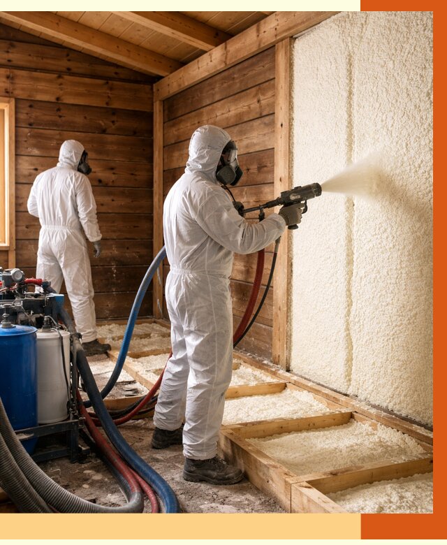 Утепление бани ппу в Сосновоборске под ключ от 4345 руб./м2 | ТепломастерСсб - напыление и монтаж ппу