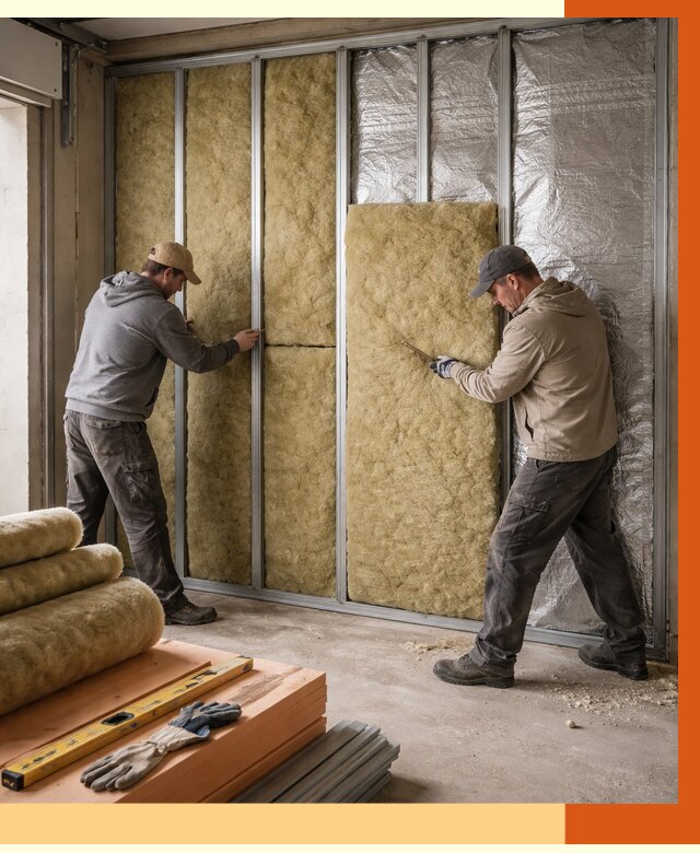 Утепление гаража изнутри в Сосновоборске от 7759 руб/м2 — работы и цена | ТепломастерСсб