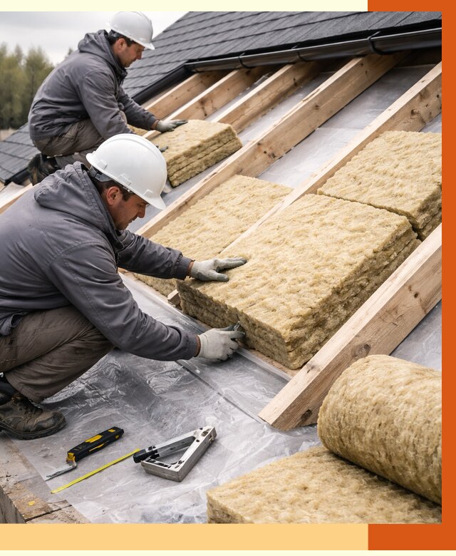 Утепление крыши в Сосновоборске от 1914 руб./м2 — комплексное утепление кровли | ТепломастерСсб