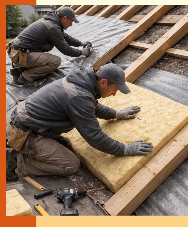 Профессиональное утепление крыши в Сосновоборске качественно и надежно