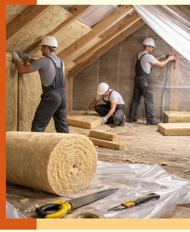 Профессиональное утепление мансарды в Сосновоборске качественно и надежно