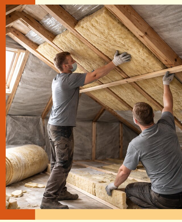 Утепление мансарды минеральной ватой в Сосновоборске — быстро и качественно