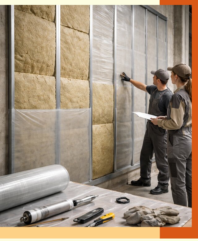 Утепление склада химсырья в Сосновоборске от 4655 руб. под ключ | ТепломастерСсб