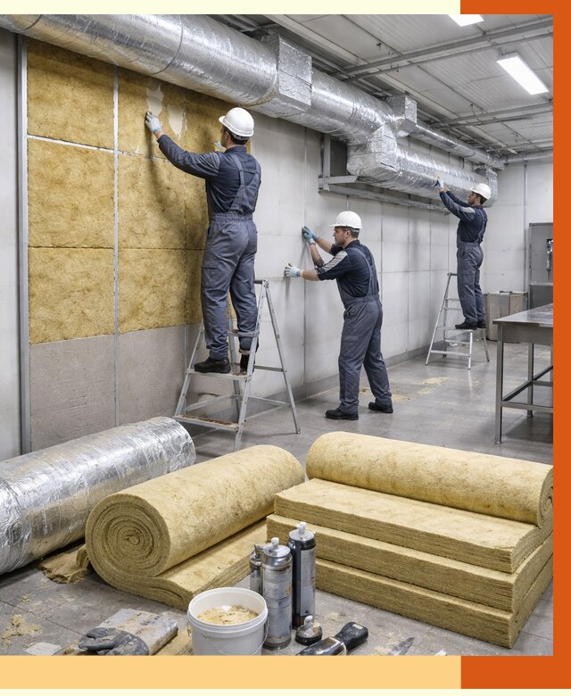 Утепление пищевого цеха в Сосновоборске от 12931 руб./м² — комплексно под ключ | ТепломастерСсб