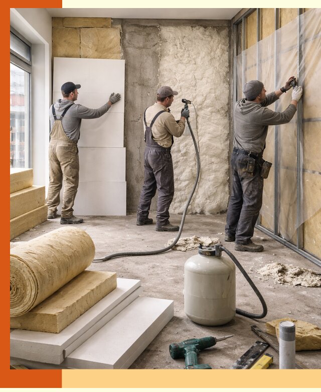 Утепление магазина в Сосновоборске: комплексные решения по теплоизоляции