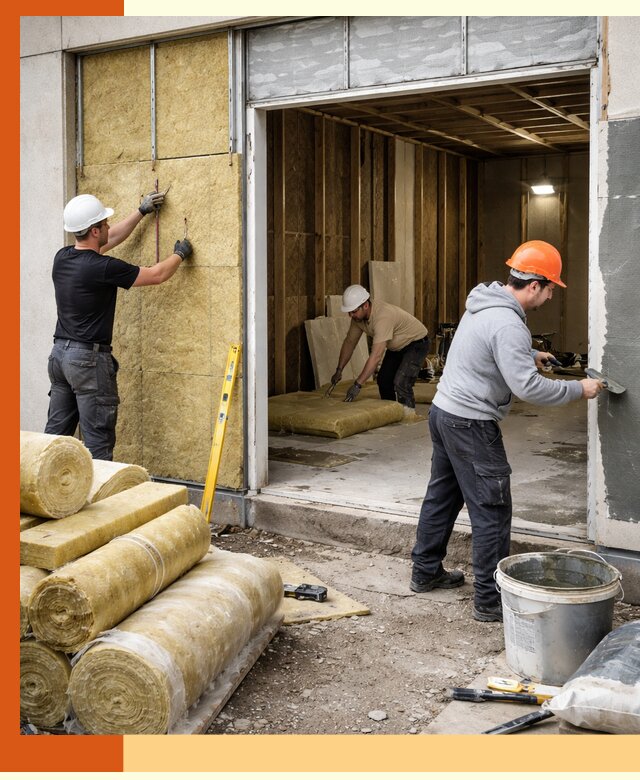 Утепление торгового павильона в Сосновоборске — качественно и энергоэффективно