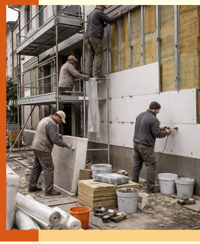 Утепление гостиницы под ключ в Сосновоборске с гарантией качества