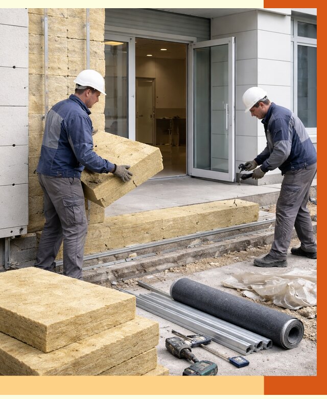 Утепление медицинского центра в Сосновоборске под ключ от 12931 руб./м² | ТепломастерСсб