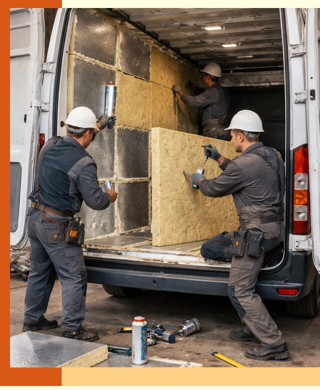 Утепление фургона-рефрижератора в Сосновоборске для сохранения температуры