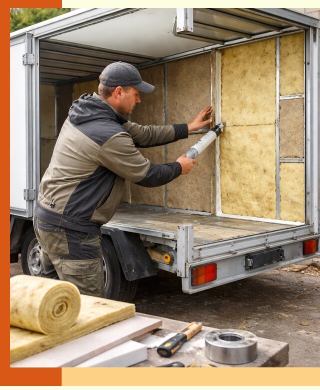 Профессиональное утепление прицепа в Сосновоборске для любых условий