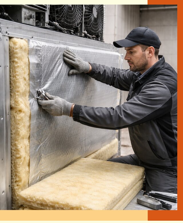 Утепление холодильного агрегата в Сосновоборске от 8793 руб. под ключ | ТепломастерСсб