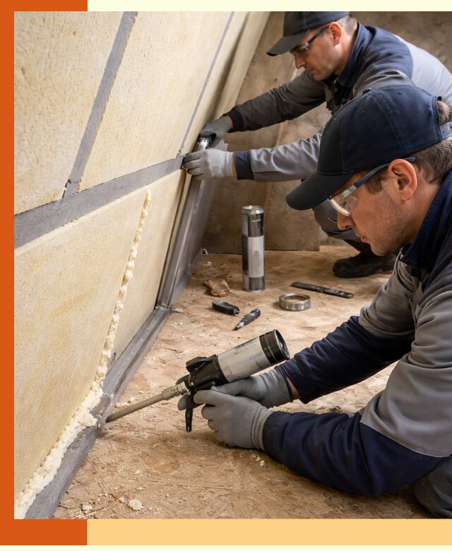 Герметизация стыков ППУ в Сосновоборске — надежное уплотнение швов