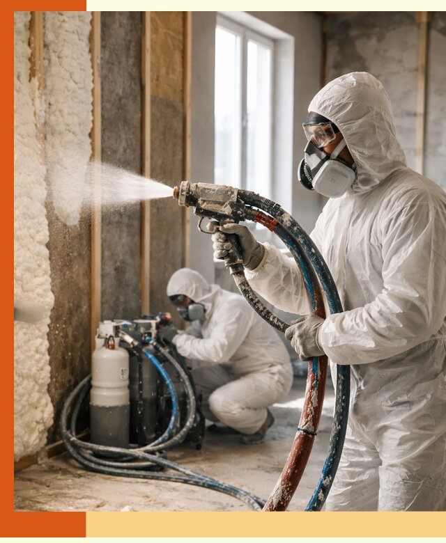 Пенополиуретан напыление для утепления зданий в Сосновоборске