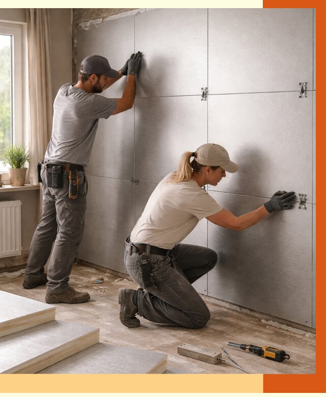 Утепление PIR панелями в Сосновоборске от 4345 руб. под ключ | ТепломастерСсб