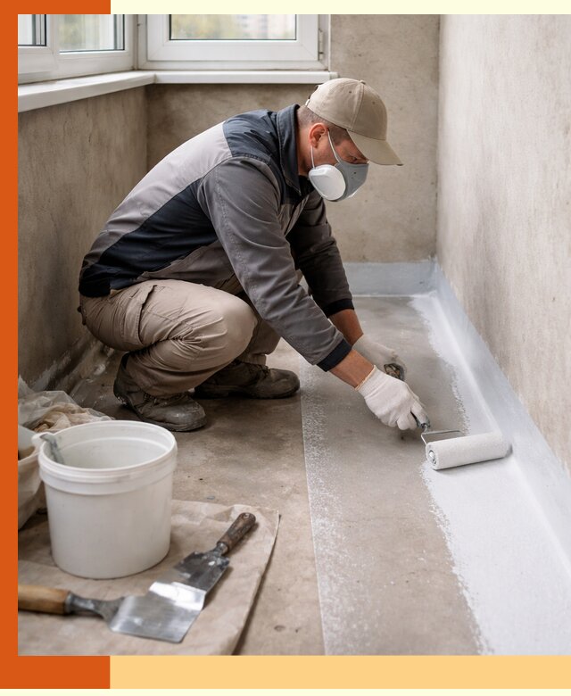 Утепление балкона жидкой теплоизоляцией в Сосновоборске