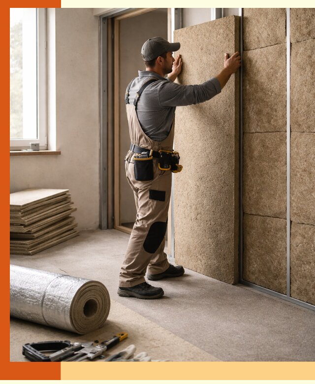 Шумоизоляция дома в Сосновоборске — комплексная защита от шума