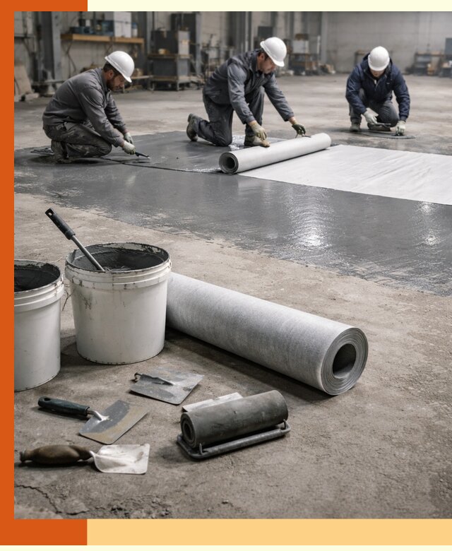 Гидроизоляция промышленного пола в Сосновоборске — защита и долговечность