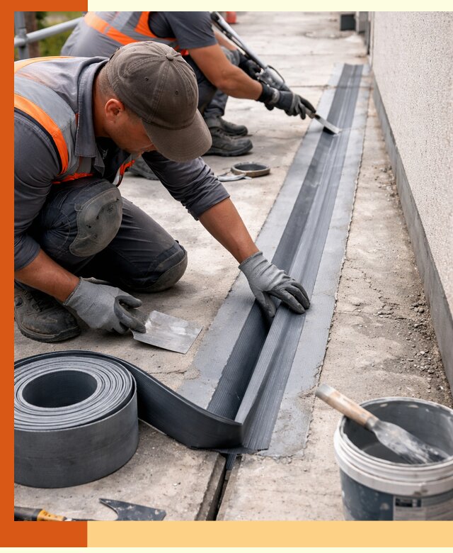 Гидроизоляция деформационного шва в Сосновоборске профессионально и надежно