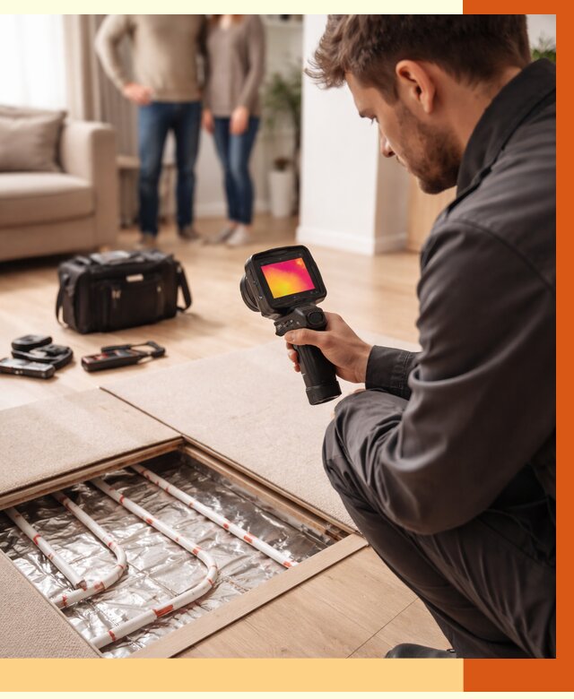 Тепловизионное обследование теплого пола в Сосновоборске от 4655 руб. — ТепломастерСсб